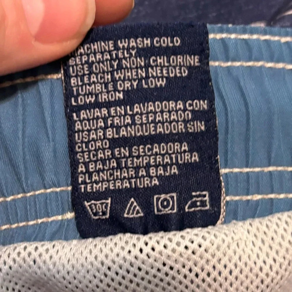 Caribbean Joe Board Shorts for Men Blue medium - Picture 4 of 13